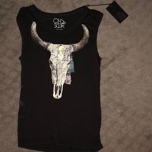 Skull tank top